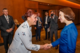 Președinta Maia Sandu a discutat la Ottawa despre securitatea regională, provocările cu care se confruntă Republica Moldova și agenda de reforme