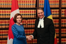 President Maia Sandu discussed in Ottawa regional security, the challenges facing the Republic of Moldova and the reform agenda