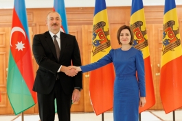 Președinta Maia Sandu s-a întâlnit cu Președintele Azerbaidjanului, Ilham Aliyev