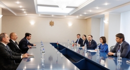 President Maia Sandu met with Azerbaijani President Ilham Aliyev