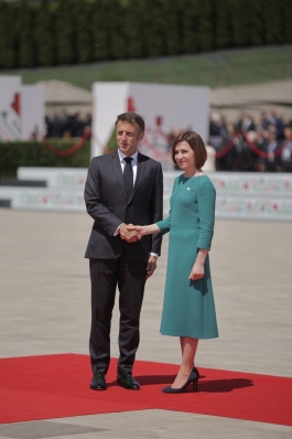 President Maia Sandu, at the summit of the European Political Community: "I was happy to see the President of France, Emmanuel Macron, in Moldova again"