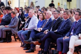 Глава государства на втором выпуске молодежного форума „Moldova Youth Forum”: «Европейский путь Молдовы может быть построен только при участии молодежи»