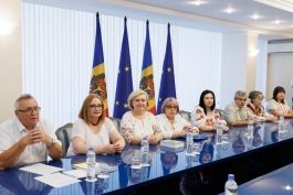 Șefa statului a avut o întrevedere cu reprezentanții comunității ucrainenilor în Moldova