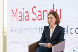 Șefa statului, la Moldova Women Forum 2023: „În Parlament avem 40% de deputate, iar fiecare a cincea primărie din țara noastră este condusă de o femeie”