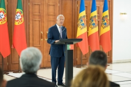 Președinta Maia Sandu l-a primit în vizită oficială pe Președintele portughez, Marcelo Rebelo de Sousa 