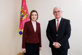 Președinta Maia Sandu a discutat cu Șeful Parchetului Financiar Național (PNF) al Franței, Jean-François Bohnert 