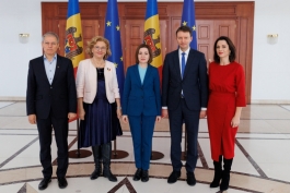 Șefa statului a vorbit cu Delegația Parlamentului European la Comitetul Parlamentar de Asociere Moldova – UE