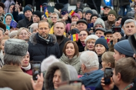 Президент Майя Санду: «Дверь в Евросоюз была открыта для нас благодаря людям доброй воли в Молдове»