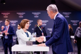 La summitul pentru pace în Ucraina, Președinta Maia Sandu a reconfirmat angajamentul Moldovei pentru o pace justă și a consolidat parteneriate cu liderii europeni și nord-americani în beneficiul cetățenilor