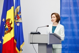 Președinta Maia Sandu a participat la evenimentul dedicat Zilei profesionale a funcționarului fiscal