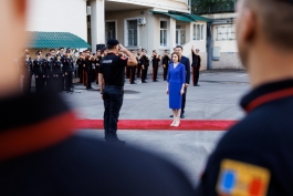 Президент Майя Санду пожелала успехов молдавским полицейским и карабинерам, которые будут обеспечивать общественный порядок во время Олимпийских игр во Франции