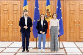 Șefa statului le-a urat succes sportivilor moldoveni la Jocurile Olimpice și le-a înmânat drapelul