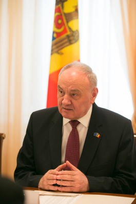 Moldovan president welcomes Chinese parliamentary delegation